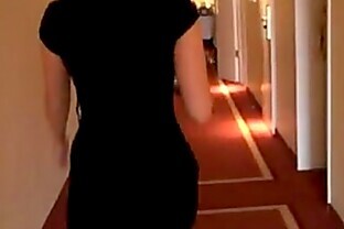 German Amateur Blonde Receptionist creampied at the Hotel