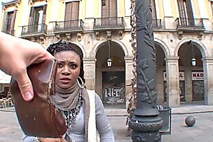 Black african immigrant girl fucks for money