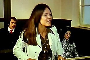 Orgy - Judge investigates facts of the case in the courtroom