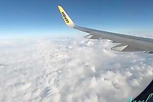 Public Airplane Blowjob