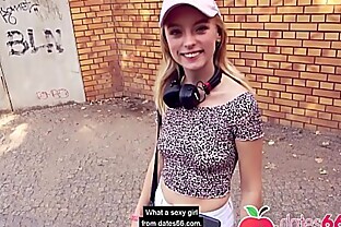 PUBLIC Pickups Germany! BLONDES picked up & FUCKED!