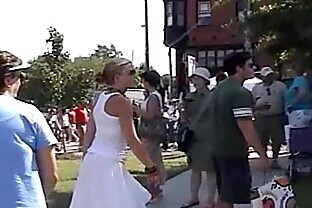Upskirt no pantys 2