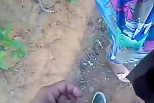 Hot sex outside the village (Brasil) -