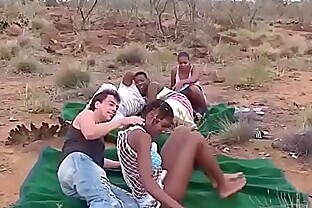 african in Upskirt Orgy Party