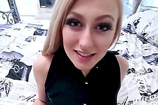 Pov teenager cum sprayed