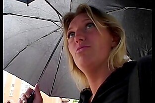 Blonde Milf In Sexy Stockings Fingered And Fucked