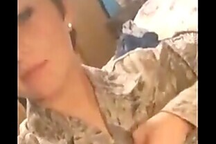 Short hair military with Condom Pool