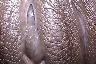 Young ebony butt doggystyle internal cumshot