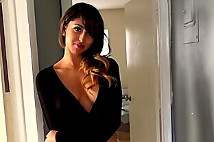 PropertySex - Super hot Latina fucks landlord at rental showing