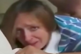 Mom's first time crying Anal