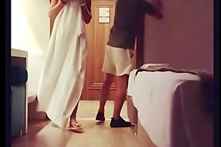 ️ Flashing room service boy