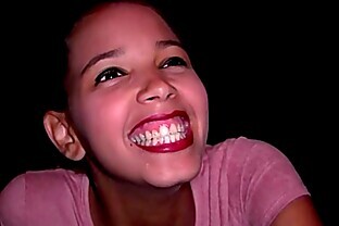 Young Ebony Girl First Gloryhole 23 min