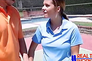 Bratty Teen Fucked By Tennis Coach 8 min