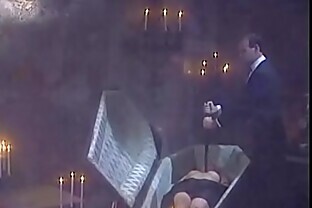 Dracula's tribesman  explains curious blonde beauty Inari Vachs secrets of eternal youthfulness of vampires 8 min