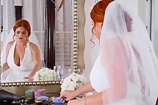 Chubby bride cheating and fucks best man on her wedding day 6 min