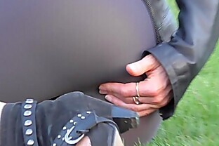 Jeny Smith see through yoga pants camel toe 6 min