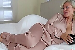 Russian Blonde Mom Fucks Son- Casca Akashova 8 min
