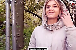 EroCom Date - Schülerin im Wintermantel abgeschleppt und im gebüsch outdoor gefickt 17 min